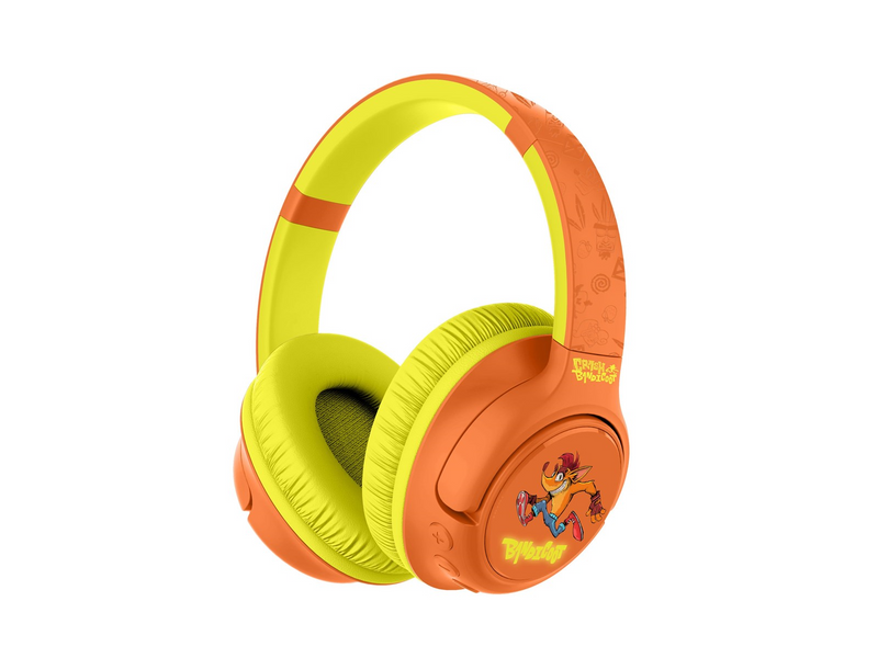 OTL Crash Bandicoot Wireless Headphones with LED light