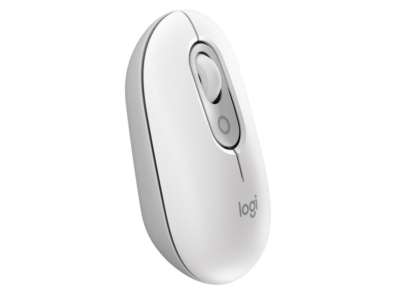 Logitech POP Mouse with Emoji - Off-White - Maus (Weiß)