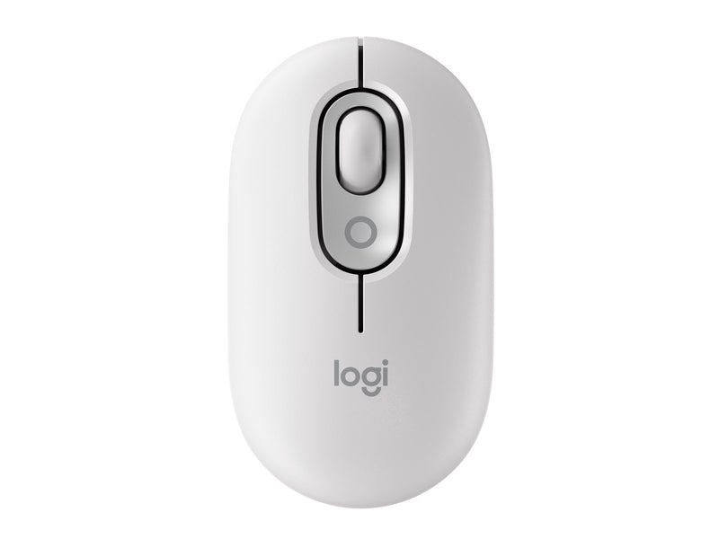 Logitech POP Mouse with Emoji - Off-White - Maus (Weiß)