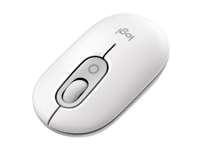 Logitech POP Mouse with Emoji - Off-White - Maus (Weiß)