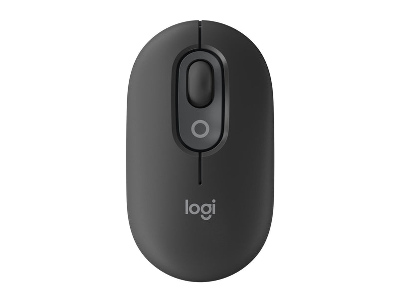Logitech POP Mouse with Emoji - Graphite - Maus (Schwarz)