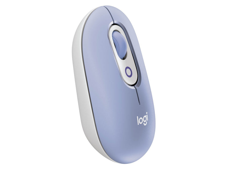 Logitech POP Mouse with Emoji - Lilac - Maus (Lila)