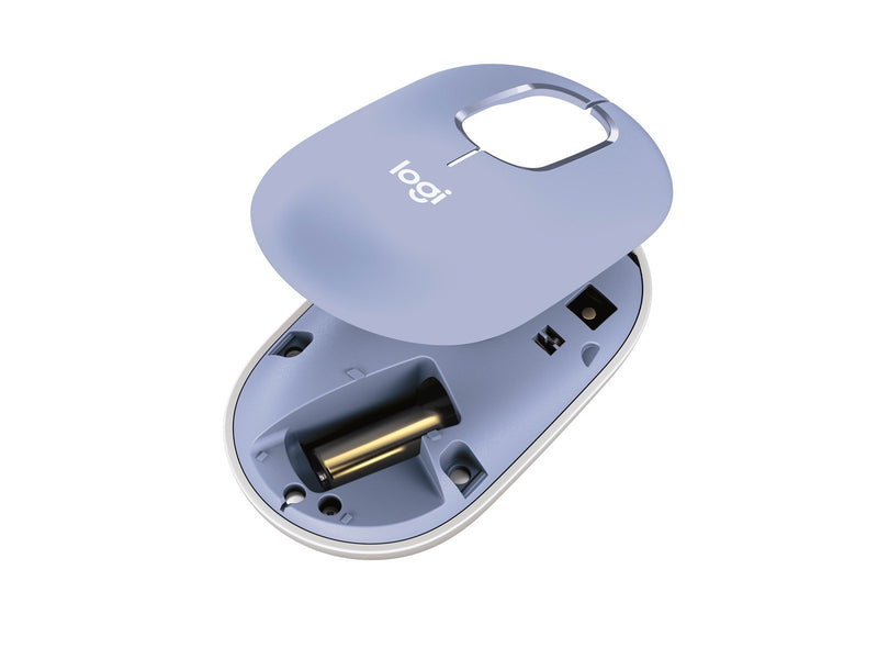 Logitech POP Mouse with Emoji - Lilac - Maus (Lila)