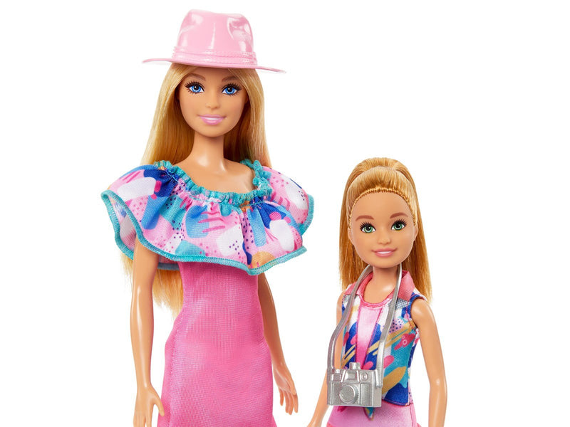Barbie And Stacie Sister Doll Set with 2 Pet Dogs