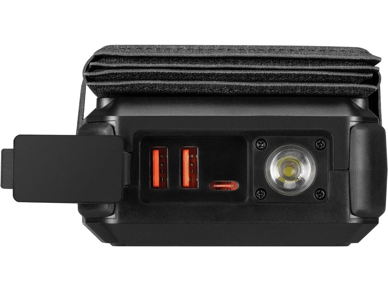 Sandberg Solar 5-Panel 27000mAh Powerbank (Akku) - schwarz - 27000 mAh
