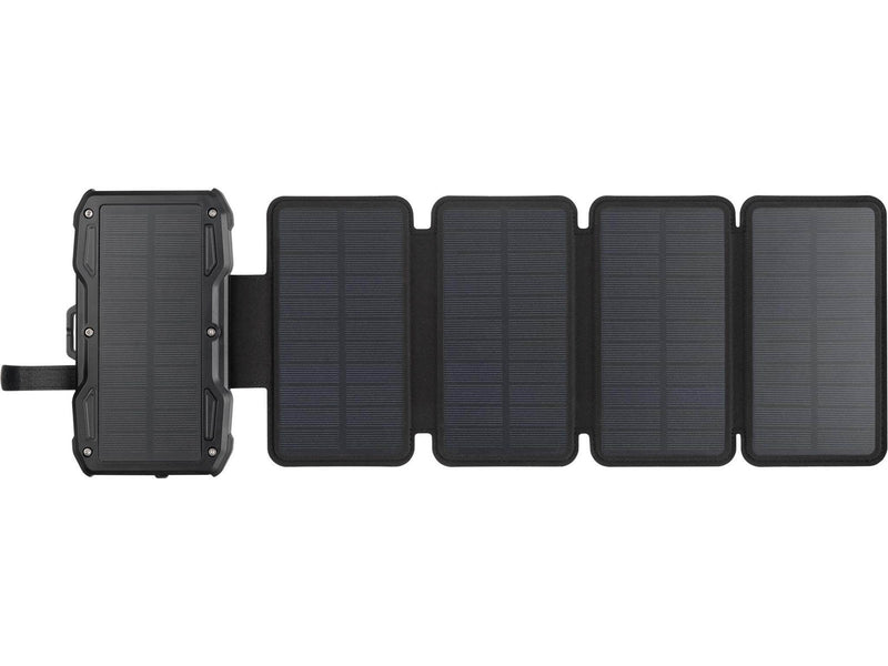 Sandberg Solar 5-Panel Powerbank 10000 Powerbank (Akku) - schwarz - 10000 mAh