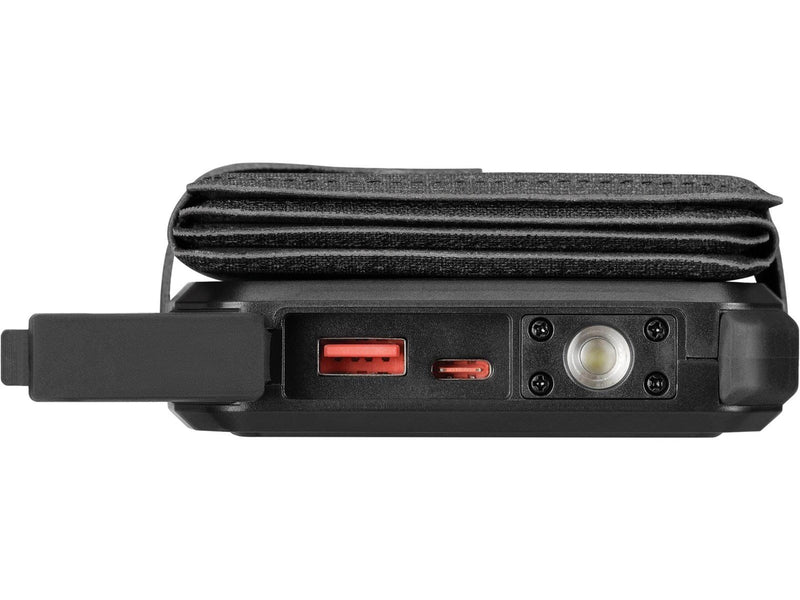 Sandberg Solar 5-Panel Powerbank 10000 Powerbank (Akku) - schwarz - 10000 mAh