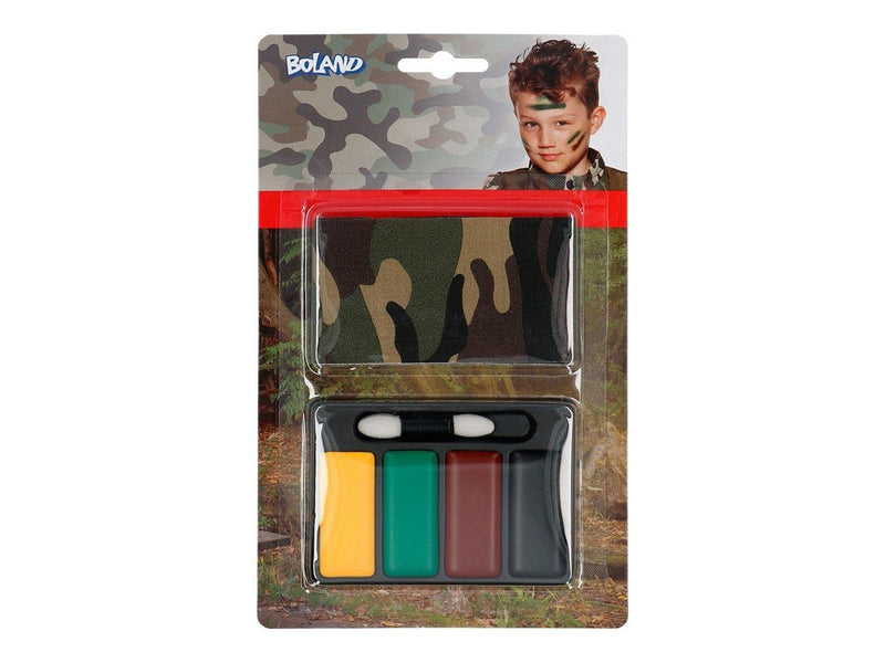 Boland Face Paint Set Camouflage