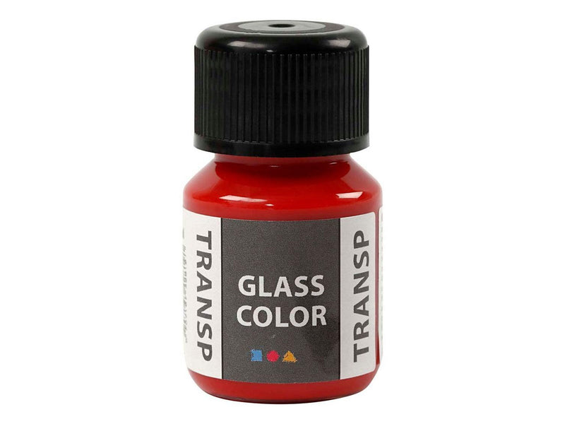 Creativ Company Glass Color Transparent Paint - Red 30ml