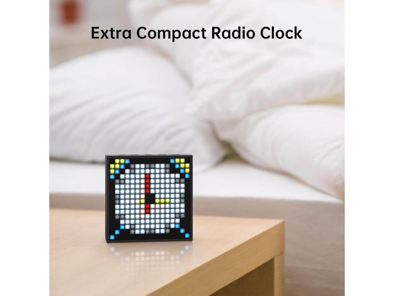 Divoom - Timebox-Evo Pixel Art Speaker 16x16 DIY LED Display Alarm Clock Box - Wecker
