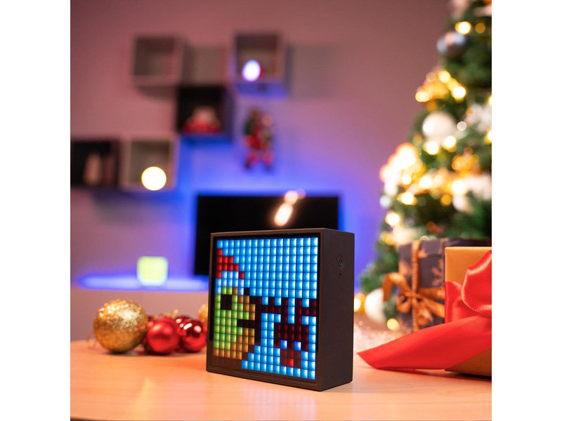 Divoom - Timebox-Evo Pixel Art Speaker 16x16 DIY LED Display Alarm Clock Box - Wecker