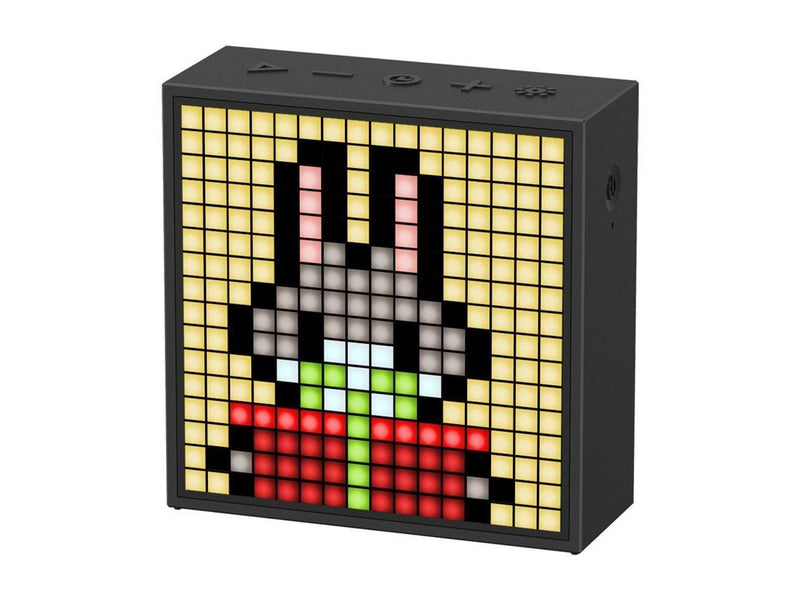 Divoom - Timebox-Evo Pixel Art Speaker 16x16 DIY LED Display Alarm Clock Box - Wecker