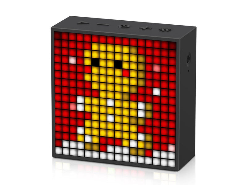 Divoom - Timebox-Evo Pixel Art Speaker 16x16 DIY LED Display Alarm Clock Box - Wecker