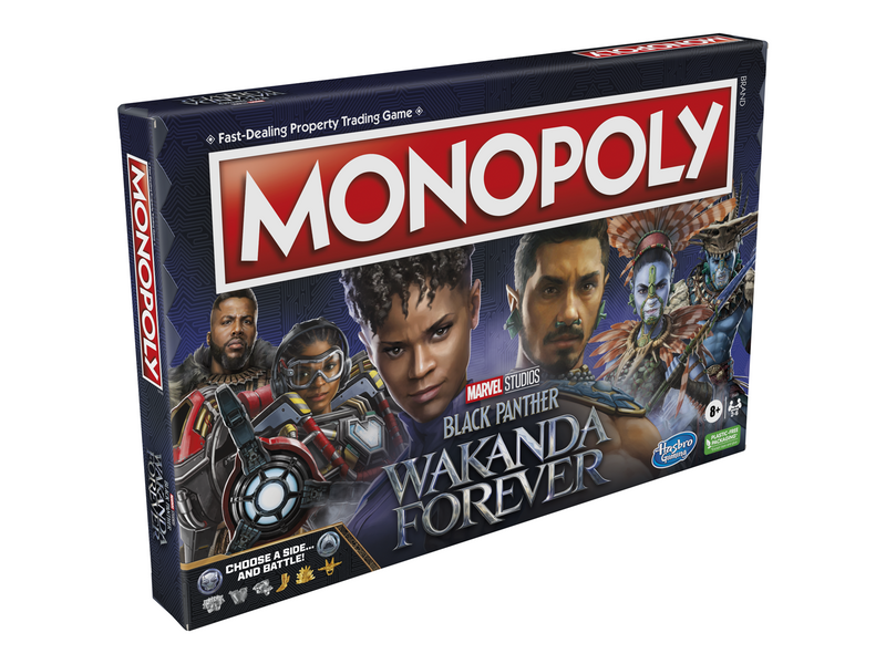 Hasbro Monopoly: Marvel Studios' Black Panther: Wakanda Forever Edition Board Game