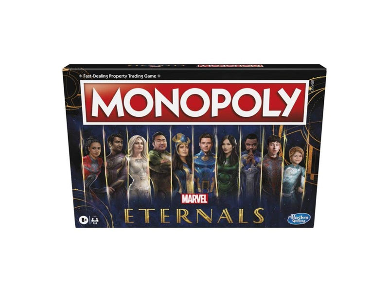 Hasbro Monopoly: Marvel Studios' Eternals Edition Board Game for Marvel Fans Kids Ages 8 and Up