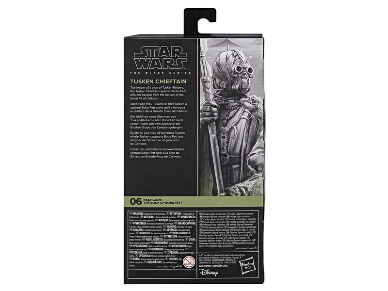Star Wars The Book of Boba Fett The Black Series Tusken Chieftain Action Figure 15 cm