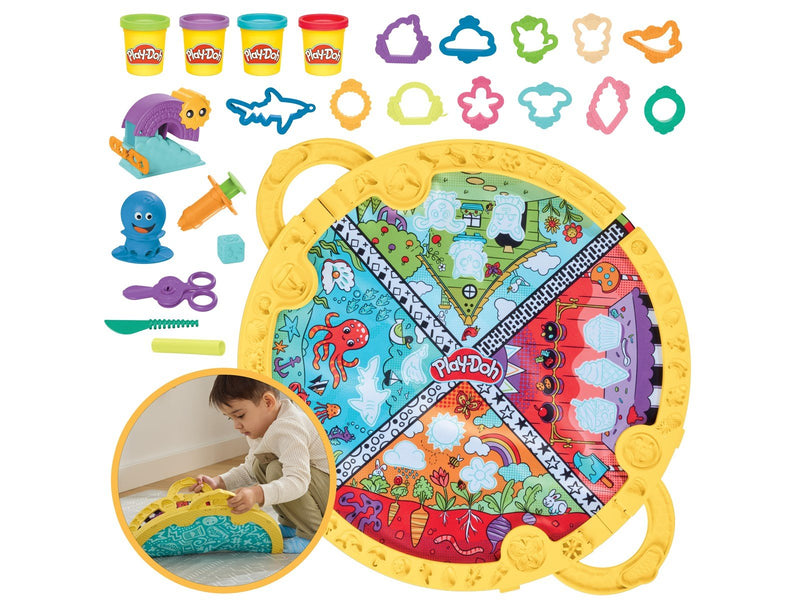 Play-Doh Fold & Go Playmat Starter Set