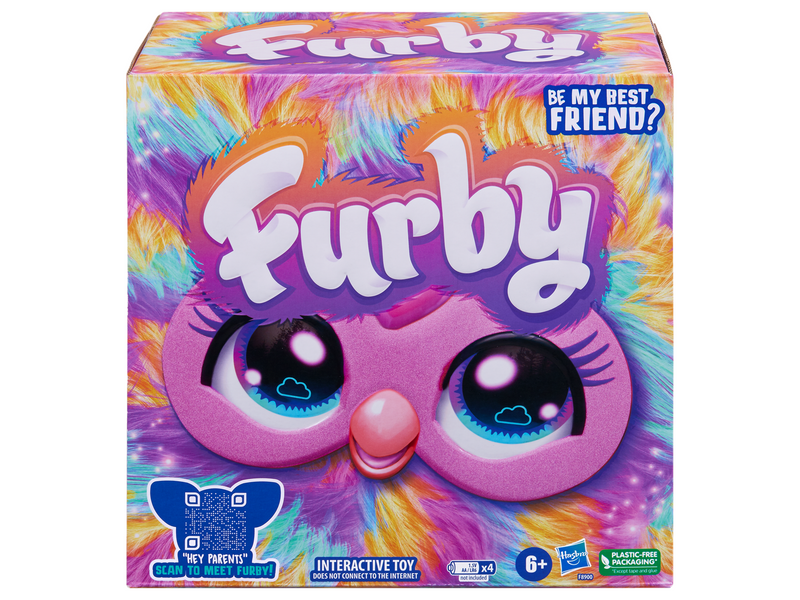Furby Tie Dye Plush 15 cm