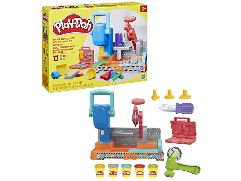 Play-Doh Stamp & Saw Tool Bench