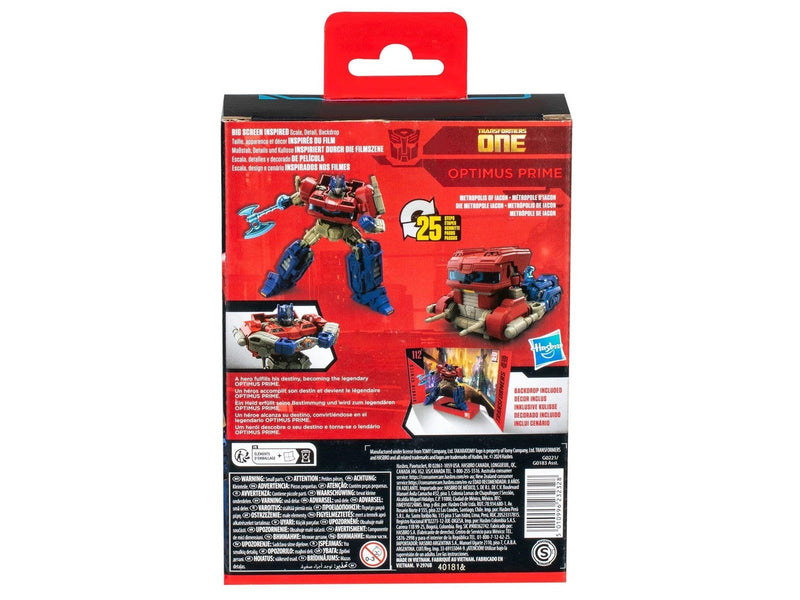 Transformers Studio Series Deluxe : One 112 Optimus Prime