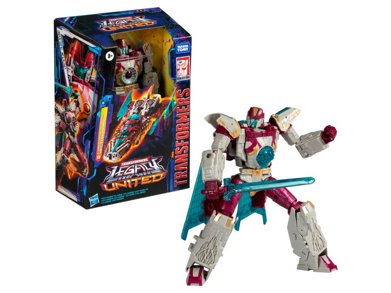 Transformers Legacy United Voyager Cybertron Universe Vector Prime 17.5 cm Action Figure 8+