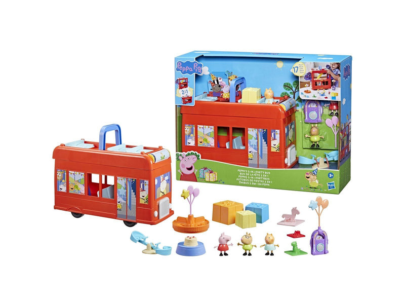 Peppa Pig Peppa’s 2-in-1 Party Bus