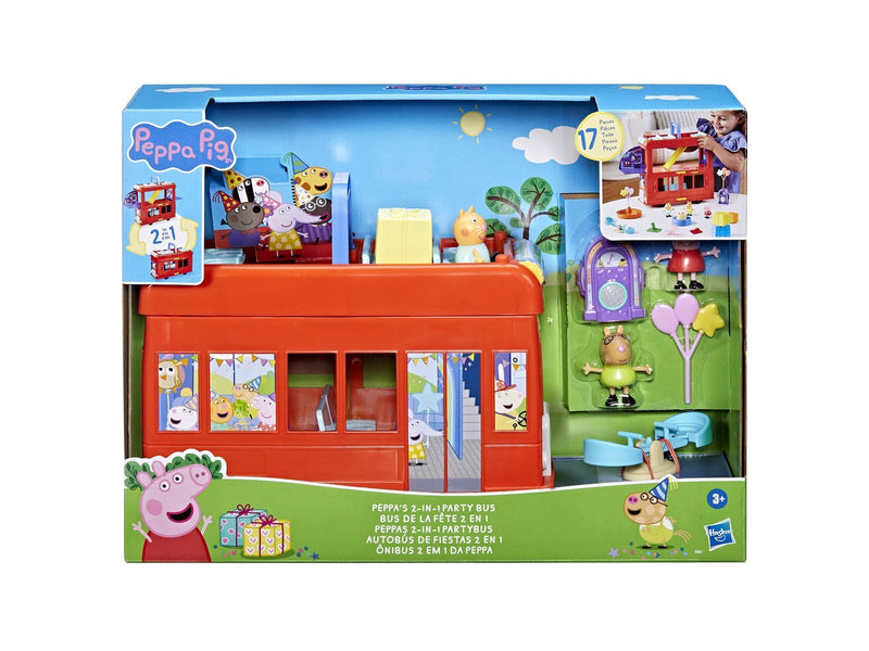 Peppa Pig Peppa’s 2-in-1 Party Bus