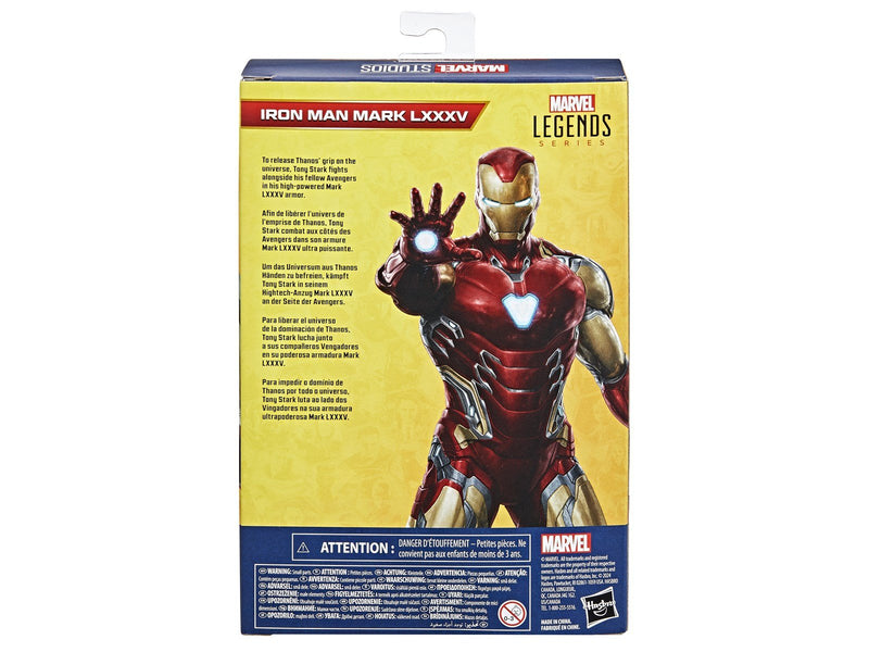 Marvel Avengers Endgame Legends Series Iron Man Mark LXXXV Action Figure 15 cm