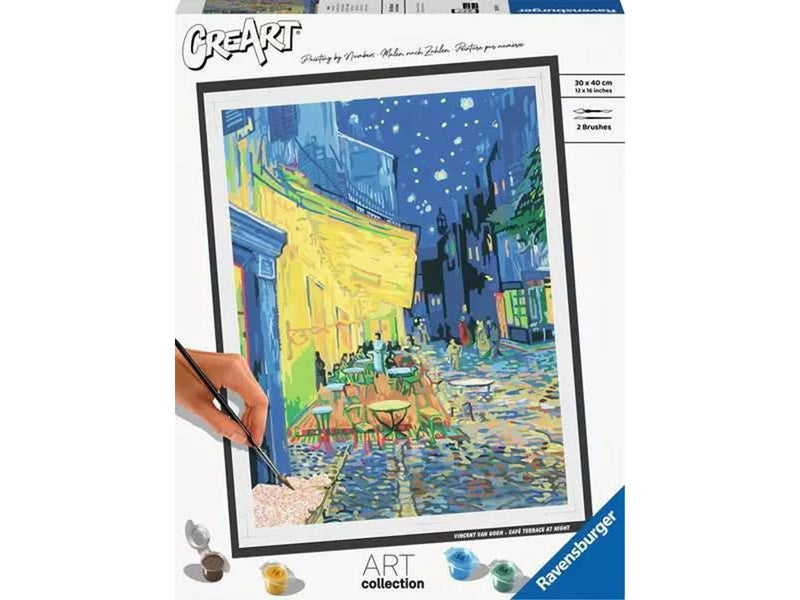 Ravensburger CreArt Painting by Numbers - Cafe Terrace Van Gogh