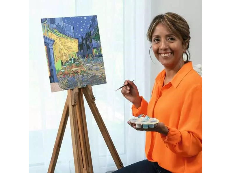 Ravensburger CreArt Painting by Numbers - Cafe Terrace Van Gogh