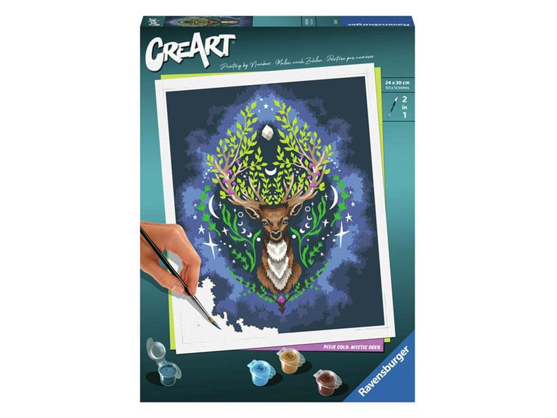 Ravensburger CreArt Painting by Numbers - Pixie Cold: Mystic Deer