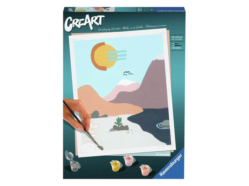 Ravensburger CreArt Painting by Numbers - By The River