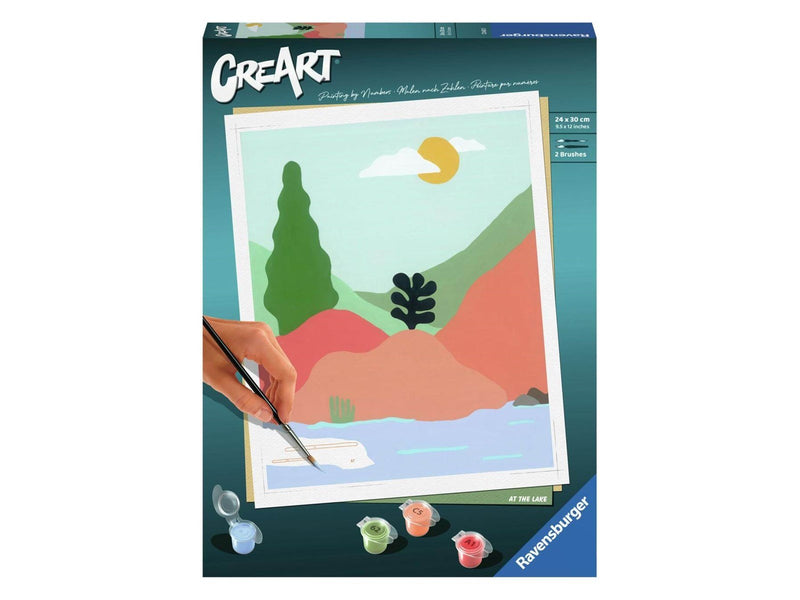 Ravensburger CreArt Painting by Numbers - At The Lake