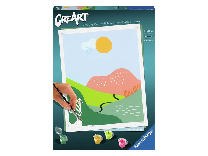 Ravensburger CreArt Painting by Numbers - In the Mountains