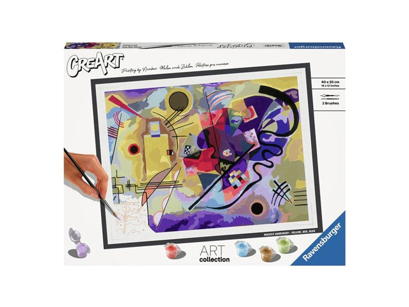 Ravensburger CreArt Painting by Numbers - Yello Kandinsky