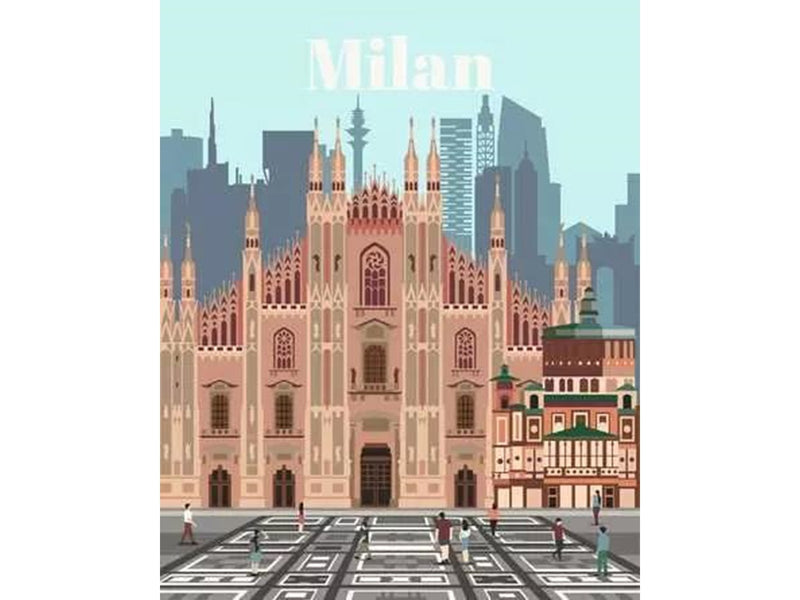 Ravensburger CreArt Painting by Numbers - Colorful Milan
