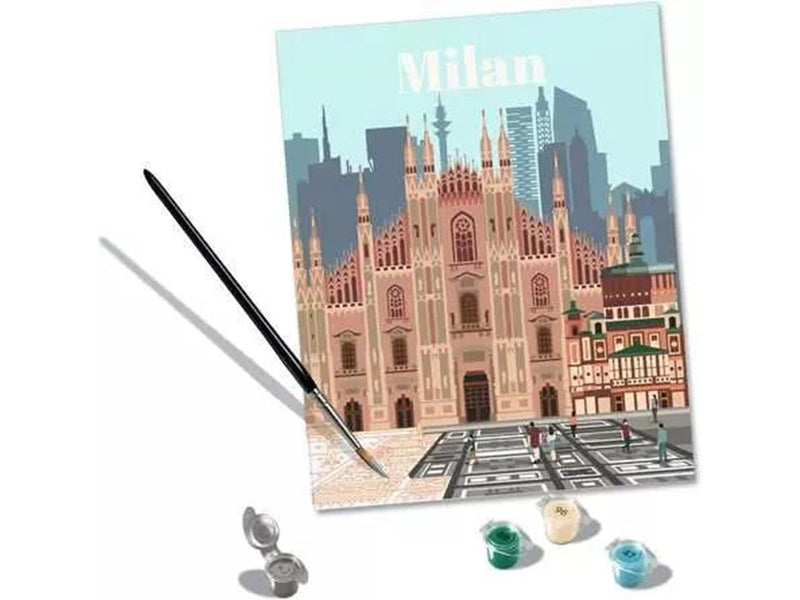 Ravensburger CreArt Painting by Numbers - Colorful Milan