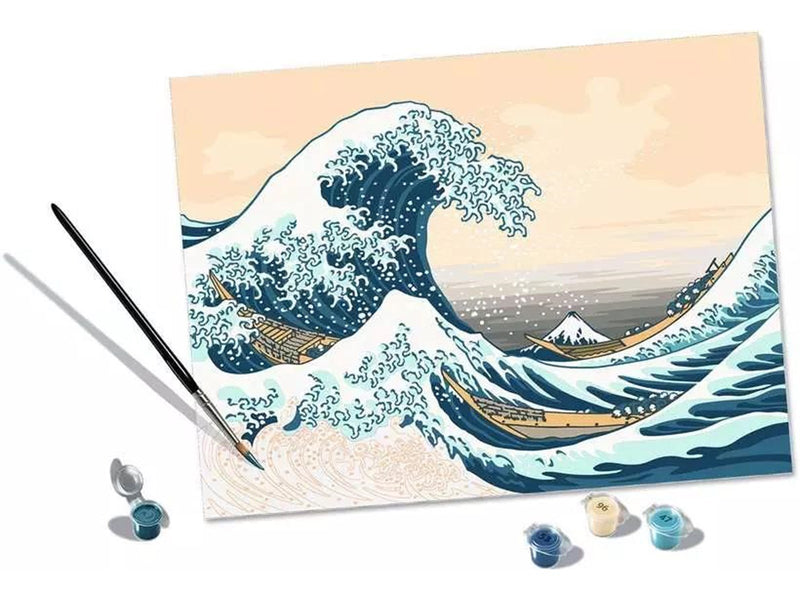 Ravensburger CreArt Painting by Numbers - Hoksusai: The Great Wave