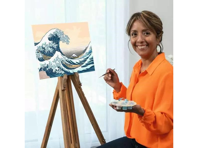 Ravensburger CreArt Painting by Numbers - Hoksusai: The Great Wave