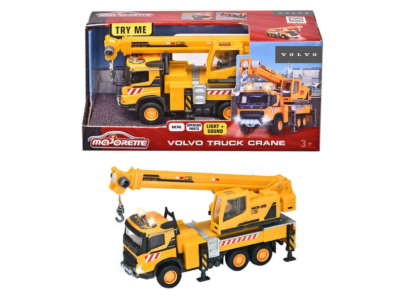 Majorette Volvo Truck Crane 22 cm