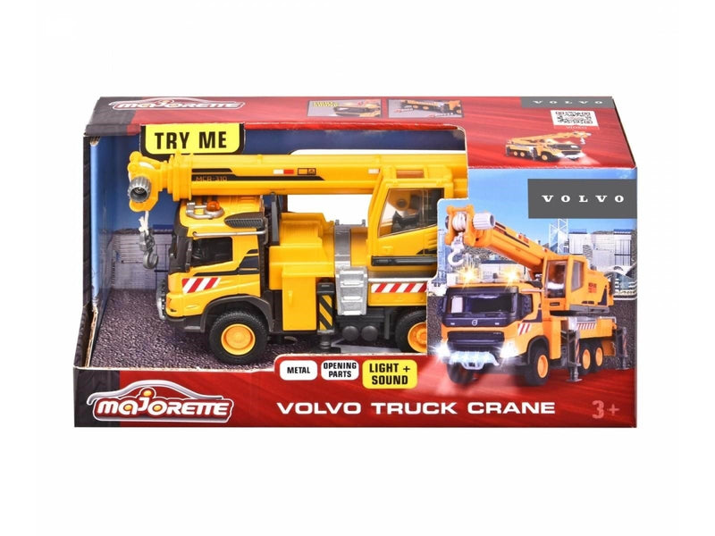Majorette Volvo Truck Crane 22 cm