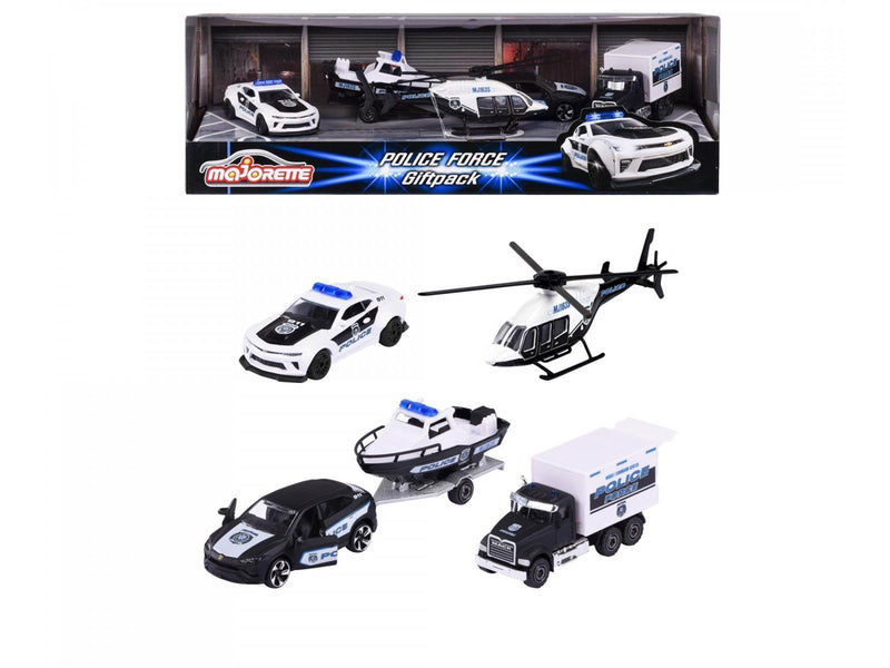 Majorette Police Force 4 Pieces Giftpack