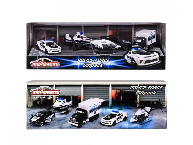 Majorette Police Force 4 Pieces Giftpack