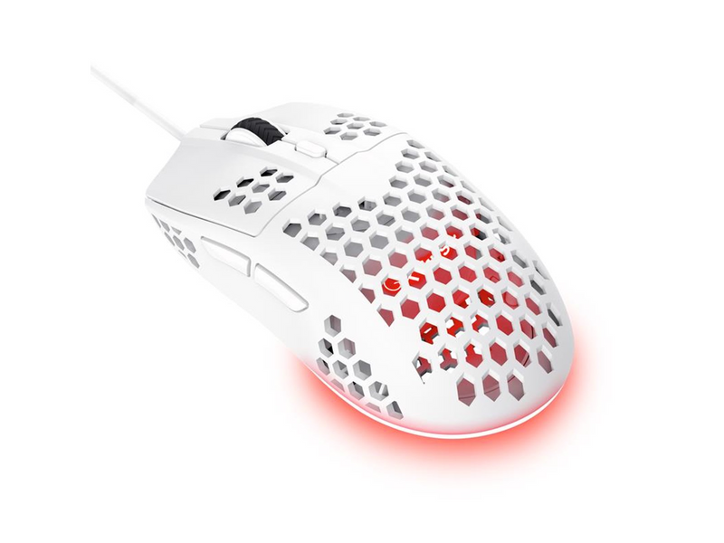 Trust GXT 928 HELOX - Gaming Maus (Weiß)