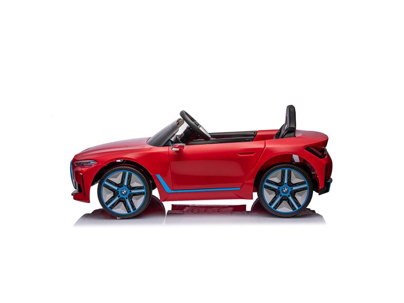 Nordic Play Electric Car BMW I4 4x12V motors EVA wheels PU leather seat