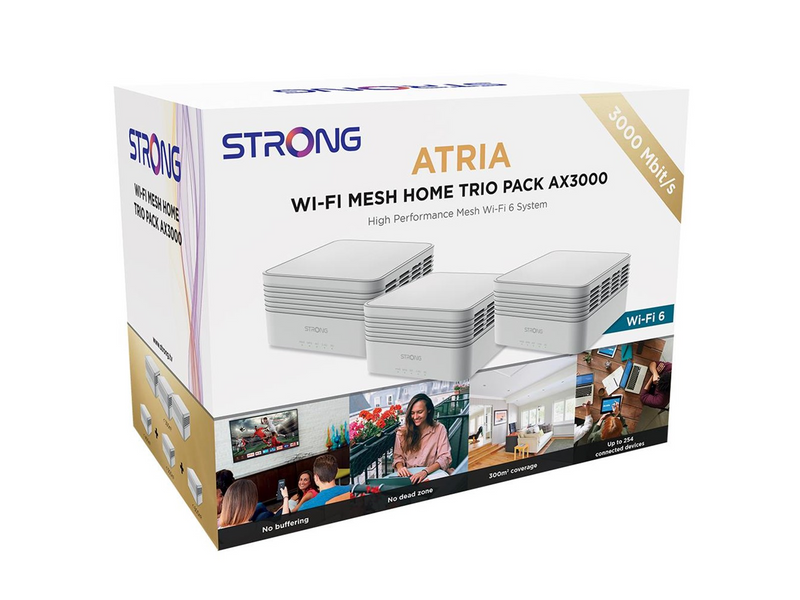 Strong Atria Mesh Kit AX3000 (3-Pack) - Mesh router Wi-Fi 6