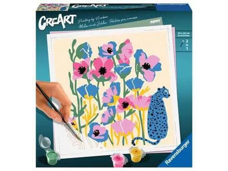 Ravensburger Creart Poppy Serie: Trend quadratisch