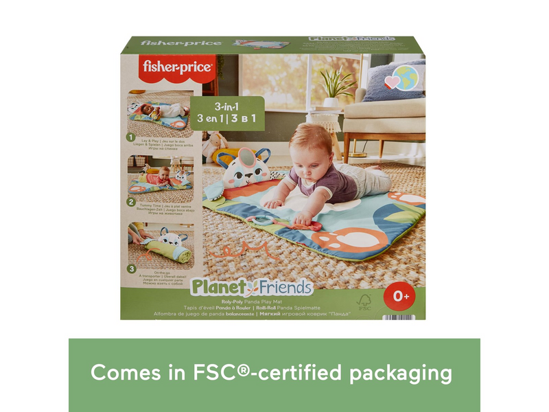 Fisher-Price Planet Friends Roly-Poly Panda Play Mat