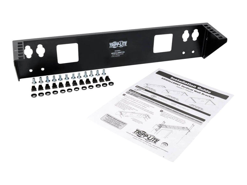 Tripp Lite Wallmount Rack 2U Vertical Rack Bracket 175lb Capacity - mounting bracket - 2U