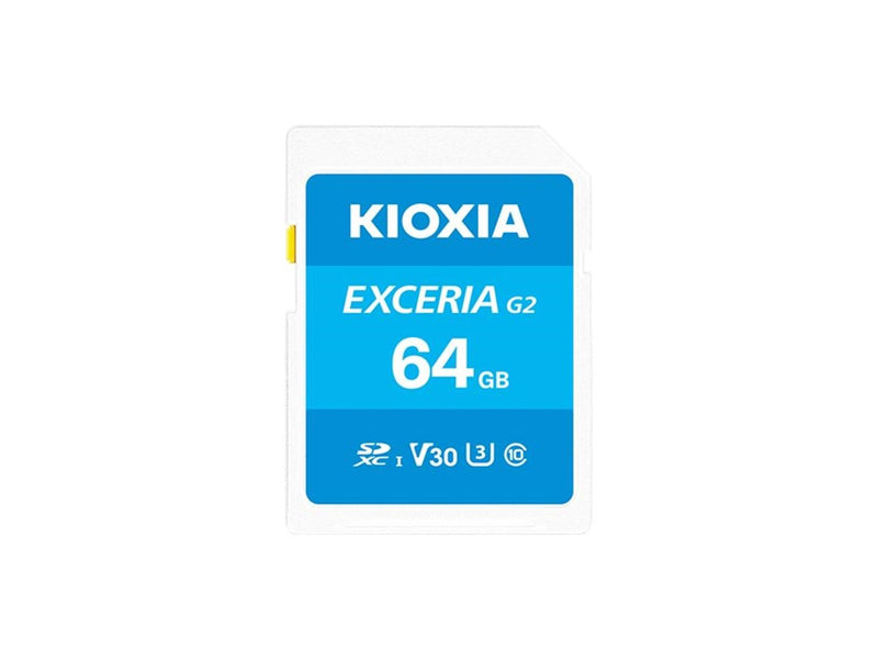 Kioxia EXCERIA G2 SD - 100MB/s - 64GB
